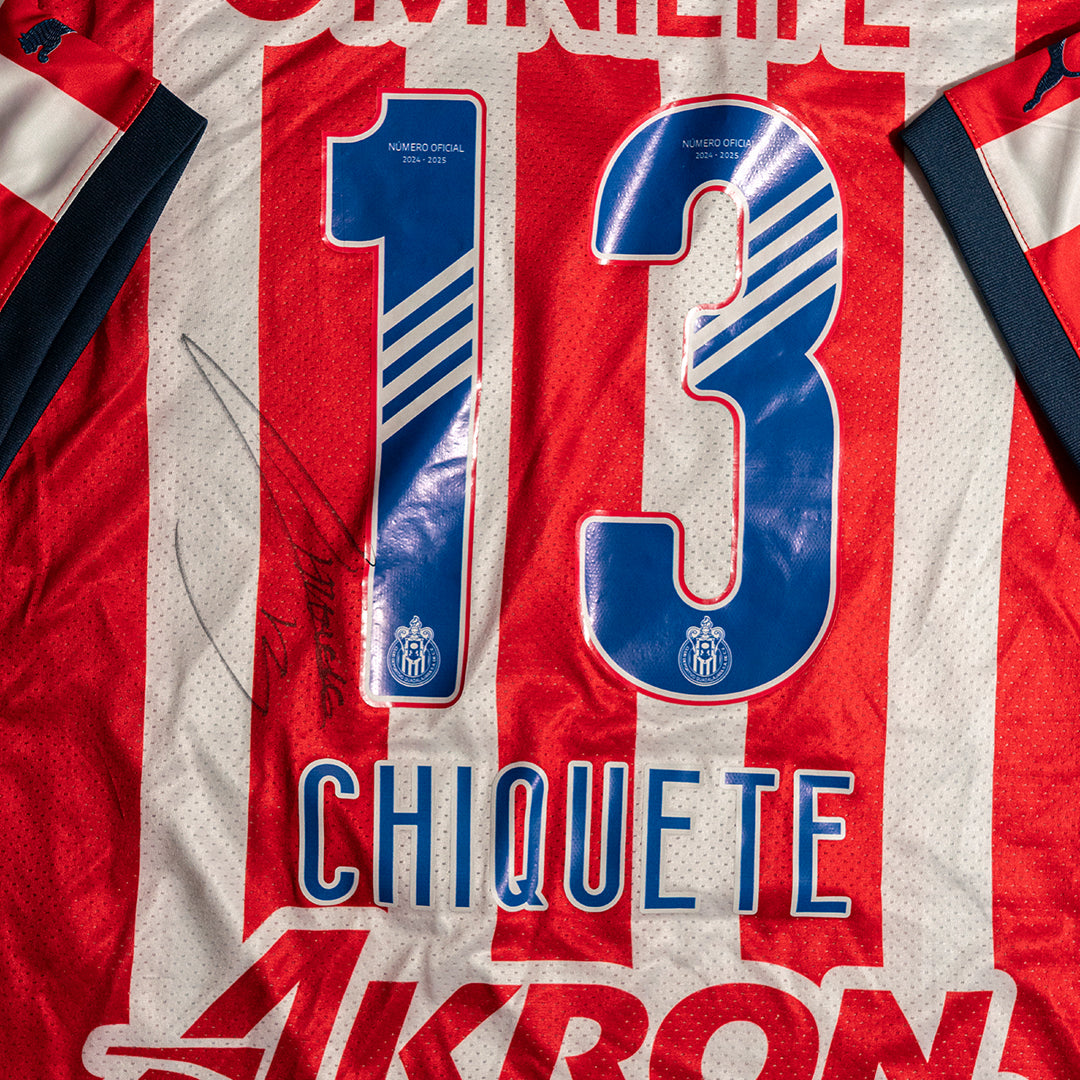 Jersey Firmado Chiquete - Chivas